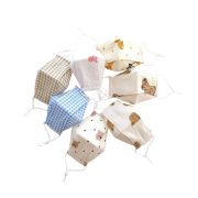 Khẩu trang muslin cao cấp có dây đai điều chỉnh